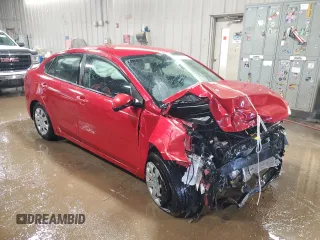 2022 Kia Rio LX with VIN 3KPA24AD1NE460290, listed as a Copart auction lot 48366155 with 39,592 mi miles and Salvage Title. Bid and sale history available at carsss.com. Image 4.