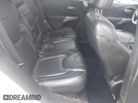2018 Jeep Cherokee Limited with VIN 1C4PJMDB8JD613833, listed as a IAAI auction lot 40831461 with 134,497 mi miles. Bid and sale history available at carsss.com. Image 8.