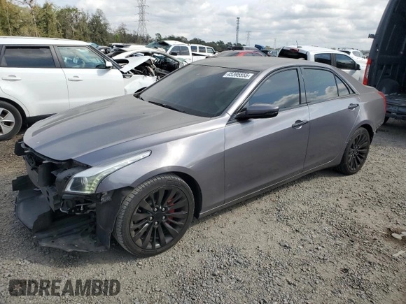 2015 Cadillac CTS Luxury RWD with VIN 1G6AR5SX0F0115632, listed as a Copart auction lot 45395555 with 140,119 mi miles and Salvage Title. Bid and sale history available at DreamBid. Image 1.