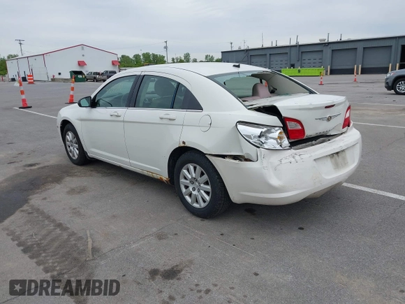 2008 Chrysler Sebring LX with VIN 1C3LC46K28N133141, listed as a IAAI auction lot 42341590 with 140,668 mi miles and . Bid and sale history available at DreamBid. Image 3.