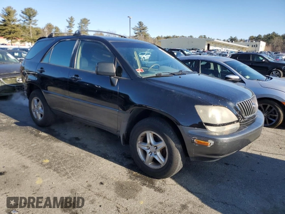 1999 Lexus RX 300 Luxury SUV with VIN JT6HF10U7X0089934, listed as a Copart auction lot 88846795 with 190,408 mi miles and Clean Title. Bid and sale history available at carsss.com. Image 4.