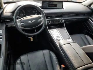 2021 Genesis GV80 with VIN KMUHBDSB1MU040490, listed as a Copart auction lot 58722915 with 49,981 mi miles and Salvage title. Bid and sale history available at DreamBid. Image 8.