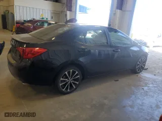2019 Toyota Corolla L with VIN 2T1BURHE9KC245809, listed as a Copart auction lot 50035025 with 33,893 mi miles and Salvage Title. Bid and sale history available at carsss.com. Image 3.