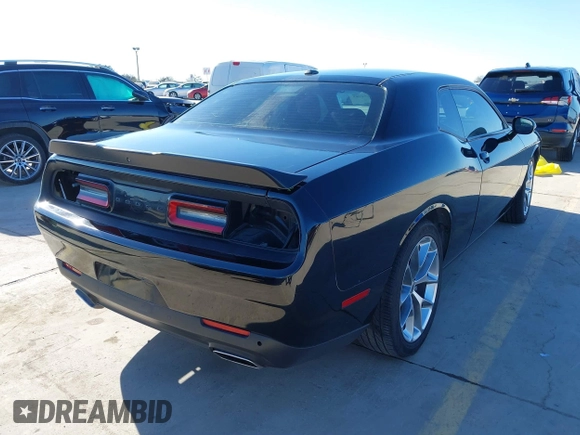 2020 Dodge Challenger SXT with VIN 2C3CDZAG1LH178618, listed as a IAAI auction lot 41654383 with 48,744 mi miles and . Bid and sale history available at DreamBid. Image 4.