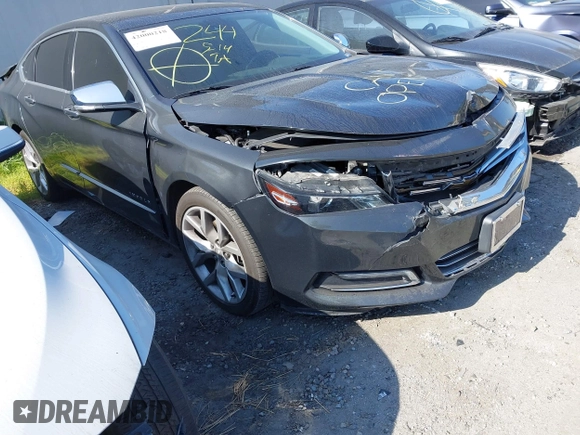 2015 Chevrolet Impala LTZ with VIN 2G1165S30F9292683, listed as a IAAI auction lot 42000218 with 95,276 mi miles and . Bid and sale history available at DreamBid. Image 1.