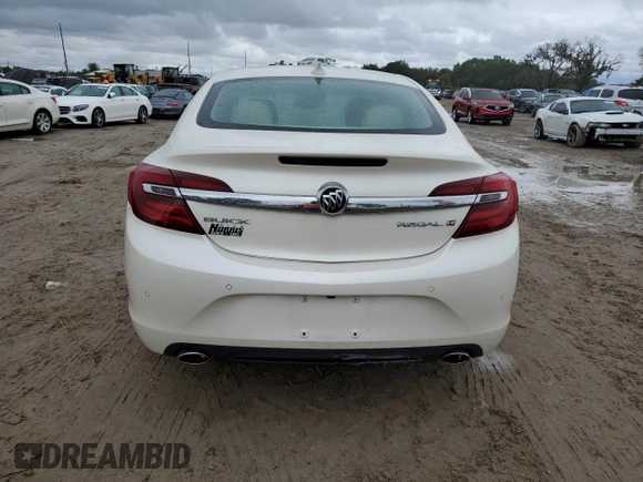 2015 Buick Regal Premium II with VIN 2G4GR5GX4F9299457, listed as a Copart auction lot 74323764 with 0 mi miles and Non Repairable. Bid and sale history available at carsss.com. Image 6.