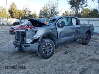 2024 Nissan Titan SV with VIN 1N6AA1FB9RN107710, listed as a Copart auction lot 44112705 with Not provided miles and Non repairable. Bid and sale history available at DreamBid. Image 1.