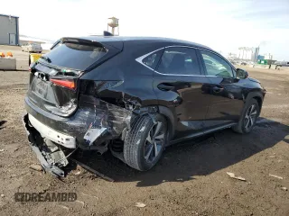 2021 Lexus NX with VIN JTJGARDZ1M5029327, listed as a Copart auction lot 49243235 with 9,926 mi miles and Salvage Title. Bid and sale history available at carsss.com. Image 3.