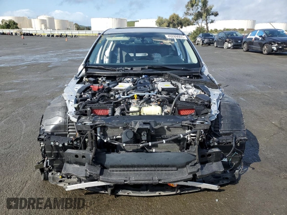 2019 Infiniti Q50 3.0t LUXE with VIN JN1EV7APXKM541406, listed as a Copart auction lot 49289065 with 20,523 mi miles and Salvage Title. Bid and sale history available at carsss.com. Image 5.