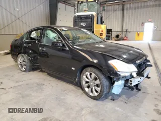 2007 Infiniti M x with VIN JNKAY01F77M460855, listed as a Copart auction lot 71068154 with 225,217 mi miles and Salvage Title. Bid and sale history available at DreamBid. Image 4.