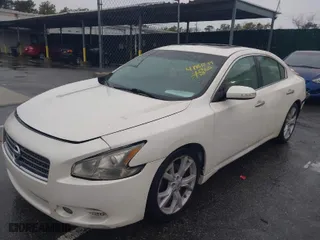2011 Nissan Maxima 3.5 S with VIN 1N4AA5AP8BC848063, listed as a IAAI auction lot 41961299 with 144,639 mi miles. Bid and sale history available at carsss.com. Image 2.