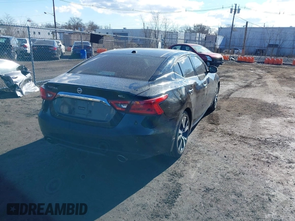 2017 Nissan Maxima SR with VIN 1N4AA6APXHC455227, listed as a IAAI auction lot 41697872 with 42,746 mi miles and . Bid and sale history available at DreamBid. Image 4.