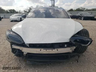 2023 Tesla Model S with VIN 5YJSA1E51PF518503, listed as a Copart auction lot 78571824 with 0 mi miles and Salvage Title. Bid and sale history available at carsss.com. Image 5.