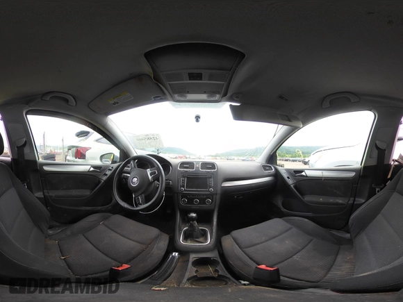2012 Volkswagen Golf TDI with VIN WVWNM7AJ8CW333137, listed as a IAAI auction lot 42585466 with 213,587 mi miles and . Bid and sale history available at DreamBid. Image 18.