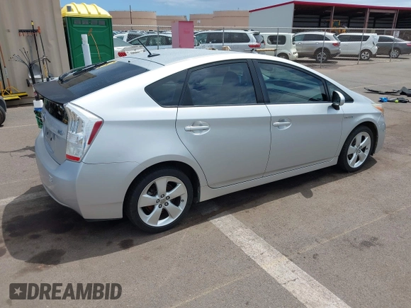 2010 Toyota Prius II with VIN JTDKN3DU2A0046441, listed as a IAAI auction lot 42173830 with 101,930 mi miles. Bid and sale history available at carsss.com. Image 4.