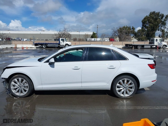 2017 Audi A4 Premium with VIN WAUANAF40HN011047, listed as a IAAI auction lot 41824638 with 107,802 mi miles. Bid and sale history available at carsss.com. Image 13.