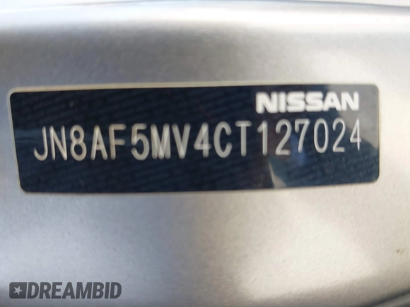 2012 Nissan Juke SL z VIN JN8AF5MV4CT127024, wystawiony jako IAAI lot #42426814 z przebiegiem 72 741 mil mil oraz . Historia ofert i sprzedaży dostępna na DreamBid. Obrazek 9.