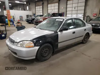 1996 Honda Civic LX "O" w/Air with VIN 1HGEJ6670TL051402, listed as a Copart auction lot 75452674 with 145,467 mi miles and Clean Title. Bid and sale history available at carsss.com. Image 1.