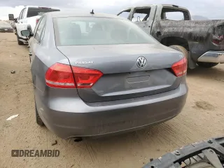 2014 Volkswagen Passat S with VIN 1VWAS7A35EC092113, listed as a Copart auction lot 78843894 with 130,492 mi miles and Salvage Title. Bid and sale history available at carsss.com. Image 6.