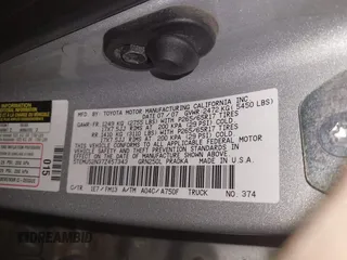 2007 Toyota Tacoma z VIN 5TEMU52N37Z457343, wystawiony jako IAAI lot #41109212 z przebiegiem 149 816 mil mil oraz . Historia ofert i sprzedaży dostępna na DreamBid. Obrazek 9.