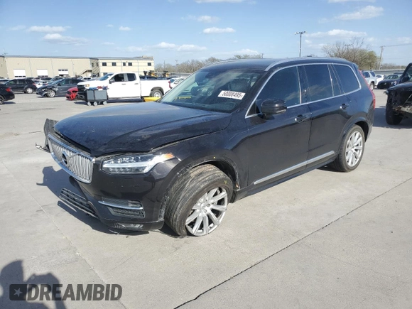 2016 Volvo XC90 T6 Inscription z VIN YV4A22PL0G1035939, wystawiony jako Copart lot #50008495 z przebiegiem 133 543 mil mil oraz Szkoda całkowita • Salvage title. Historia ofert i sprzedaży dostępna na DreamBid. Obrazek 1.