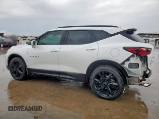 2020 Chevrolet Blazer RS z VIN 3GNKBERS4LS586243, wystawiony jako Copart lot #55514245 z przebiegiem 47 365 mil mil oraz Szkoda całkowita • Salvage title. Historia ofert i sprzedaży dostępna na DreamBid. Obrazek 2.