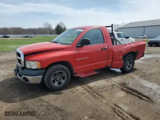 2003 Dodge Ram 1500 ST with VIN 1D7HA16N53J648463, listed as a Copart auction lot 52081395 with 184,005 mi miles and Salvage Title. Bid and sale history available at carsss.com. Image 1.