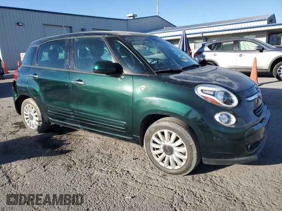 2014 FIAT 500L Easy with VIN ZFBCFABH1EZ023992, listed as a Copart auction lot 76139854 with 131,118 mi miles and Salvage Title. Bid and sale history available at carsss.com. Image 4.
