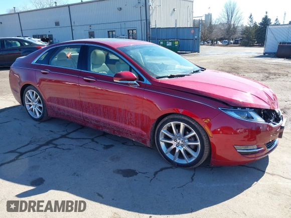 2015 Lincoln MKZ Hybrid with VIN 3LN6L2LUXFR606101, listed as a IAAI auction lot 41668806 with 77,112 mi miles. Bid and sale history available at carsss.com. Image 1.