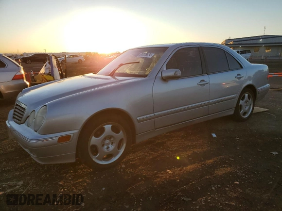 2002 Mercedes-Benz E-Class with VIN WDBJF70J32B426856, listed as a Copart auction lot 81778024 with 184,831 mi miles and Clean Title. Bid and sale history available at carsss.com. Image 1.
