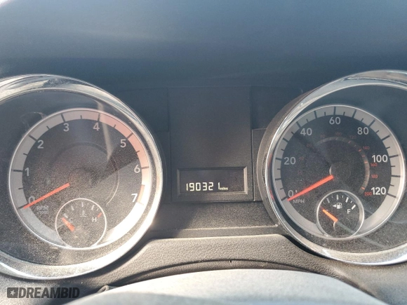 2016 Dodge Grand Caravan SXT with VIN 2C4RDGCG0GR204472, listed as a Copart auction lot 47447125 with 190,321 mi miles and Salvage Title. Bid and sale history available at carsss.com. Image 9.