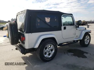 2006 Jeep Wrangler Unlimited LWB with VIN 1J4FA44S76P717421, listed as a Copart auction lot 48050585 with 44,137 mi miles and Salvage Title. Bid and sale history available at carsss.com. Image 3.