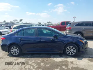 2021 Toyota Corolla LE with VIN 5YFEPMAE3MP271407, listed as a IAAI auction lot 41518631 with 44,855 mi miles and . Bid and sale history available at DreamBid. Image 13.