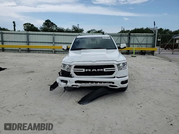 2023 Ram 1500 Big Horn with VIN 1C6RRFFG1PN526064, listed as a Copart auction lot 59071885 with 24,440 mi miles and Non repairable. Bid and sale history available at DreamBid. Image 13.
