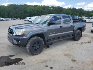 2015 Toyota Tacoma PreRunner with VIN 5TFJU4GN2FX078782, listed as a Copart auction lot 56313765 with 135,225 mi miles and Salvage title. Bid and sale history available at DreamBid. Image 1.