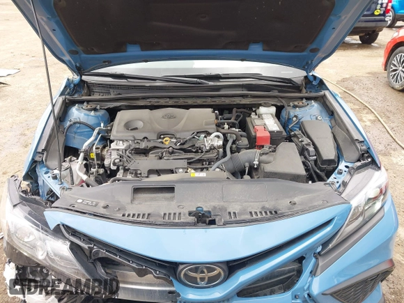 2023 Toyota Camry SE with VIN 4T1S11AK4PU099996, listed as a IAAI auction lot 42038558 with 27,279 mi miles. Bid and sale history available at carsss.com. Image 10.