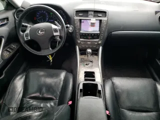 2011 Lexus IS 250 with VIN JTHCF5C27B5051554, listed as a Copart auction lot 56521425 with 133,661 mi miles and Salvage title. Bid and sale history available at DreamBid. Image 8.