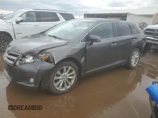 2014 Toyota Venza LE with VIN 4T3BA3BB2EU050780, listed as a Copart auction lot 58636625 with 108,248 mi miles and Salvage title. Bid and sale history available at DreamBid. Image 1.
