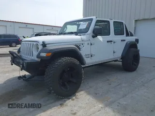 2018 Jeep Wrangler Unlimited Sport с VIN 1C4HJXDG9JW221353, выставлен на аукционе IAAI как лот 42419985 с пробегом 115 783 миль миль и . История ставок и продаж доступна на DreamBid. Изображение 2.