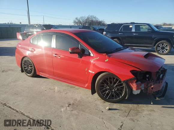 2015 Subaru WRX STI with VIN JF1VA2P62F9823094, listed as a Copart auction lot 43390715 with 127,043 mi miles and Salvage Title. Bid and sale history available at DreamBid. Image 4.
