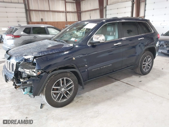 2017 Jeep Grand Cherokee Limited with VIN 1C4RJFBG3HC742369, listed as a IAAI auction lot 41673371 with 71,365 mi miles. Bid and sale history available at carsss.com. Image 17.