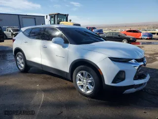 2020 Chevrolet Blazer LT with VIN 3GNKBHRS9LS579550, listed as a Copart auction lot 82816124 with 112,686 mi miles and Salvage Title. Bid and sale history available at carsss.com. Image 4.