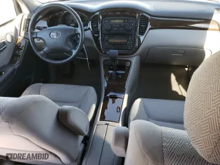 2003 Toyota Highlander with VIN JTEHF21A330108729, listed as a Copart auction lot 47134815 with 52,526 mi miles and Salvage Title. Bid and sale history available at carsss.com. Image 8.