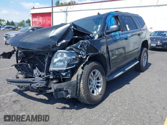 2015 Chevrolet Tahoe LT with VIN 1GNSKBKC9FR224434, listed as a IAAI auction lot 42804701 with Not provided miles and . Bid and sale history available at DreamBid. Image 2.