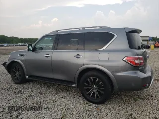2017 Nissan Armada Platinum with VIN JN8AY2NF5H9303146, listed as a Copart auction lot 56524074 with 64,541 mi miles and Salvage Title. Bid and sale history available at carsss.com. Image 2.