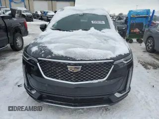 2021 Cadillac XT6 Premium Luxury with VIN 1GYKPDRS3MZ165049, listed as a Copart auction lot 45456145 with 57,112 mi miles and Salvage title. Bid and sale history available at DreamBid. Image 5.