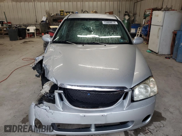 2006 Kia Spectra EX with VIN KNAFE121565357402, listed as a Copart auction lot 72889614 with 200,657 mi miles and Salvage Title. Bid and sale history available at carsss.com. Image 5.