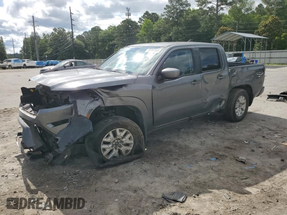 2022 Nissan Frontier SV with VIN 1N6ED1EK8NN680666, listed as a Copart auction lot 59164865 with 57,697 mi miles and Salvage title. Bid and sale history available at DreamBid. Image 1.
