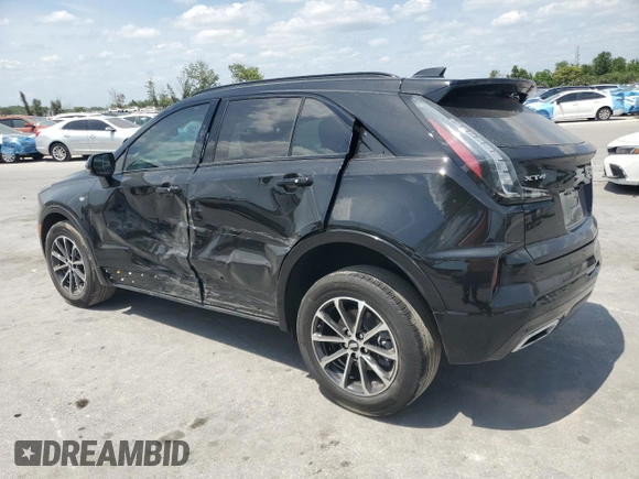 2024 Cadillac XT4 FWD Sport with VIN 1GYFZER41RF136970, listed as a Copart auction lot 53550865 with 13,143 mi miles and Non repairable. Bid and sale history available at DreamBid. Image 2.