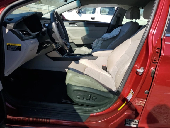 2016 Hyundai Sonata Sport with VIN 5NPE34AF8GH273594, listed as a Copart auction lot 46502205 with 32,719 mi miles and Salvage Title. Bid and sale history available at DreamBid. Image 7.